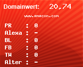 Domainbewertung von www.amacon.com