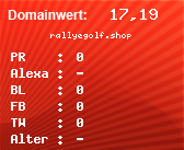 Domainbewertung von rallyegolf.shop