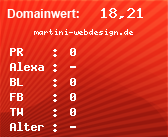 Domainbewertung von martini-webdesign.de
