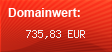 Domainbewertung von franqie.com